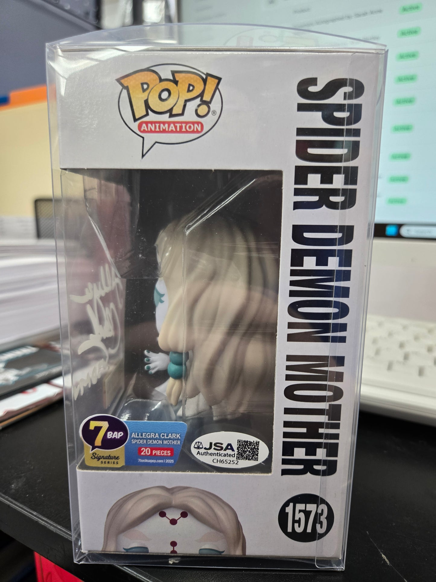 Spider Demon Mother Autographed by: Allegra Clark