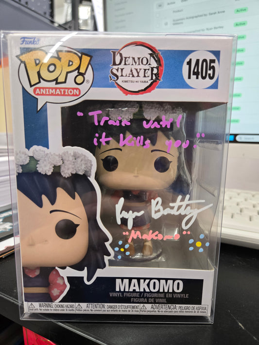 Makomo Autographed by: Ryan Bartley