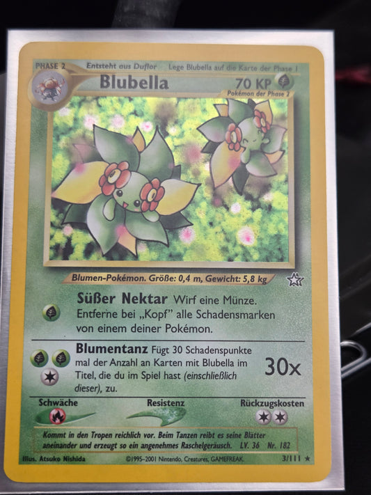 Bellossom (Blubella) Holo 3/111 Neo Genesis German