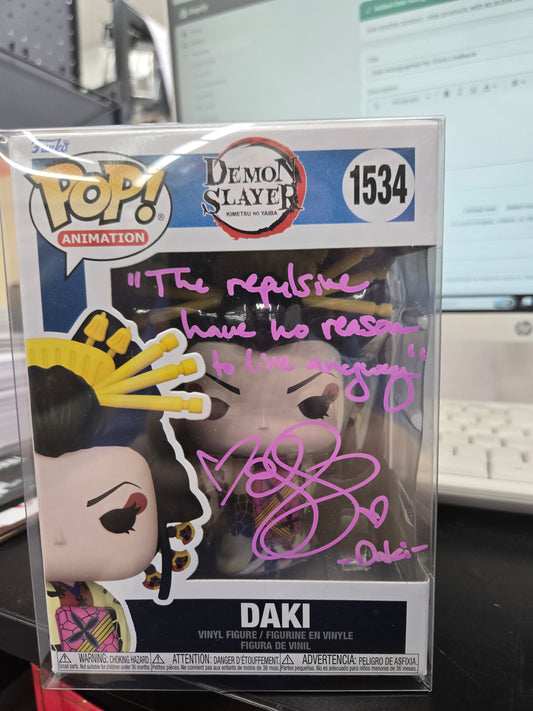 Daki Autographed by: Erica Lindbeck