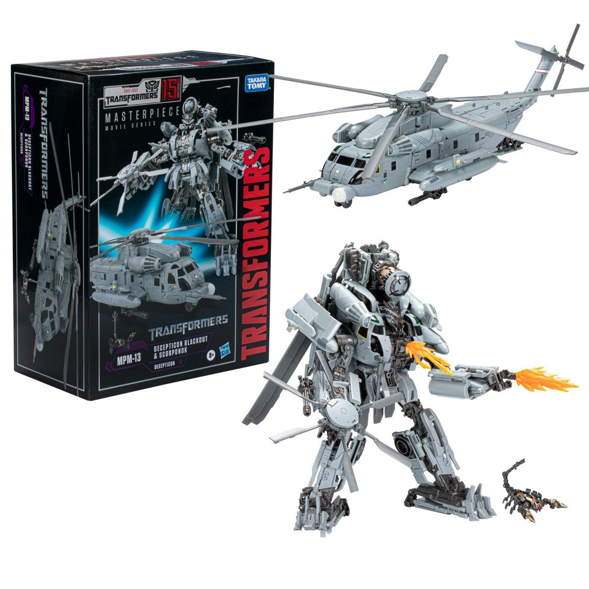 Transformers Masterpiece Movie Series MPM-013 Blackout Scorponok