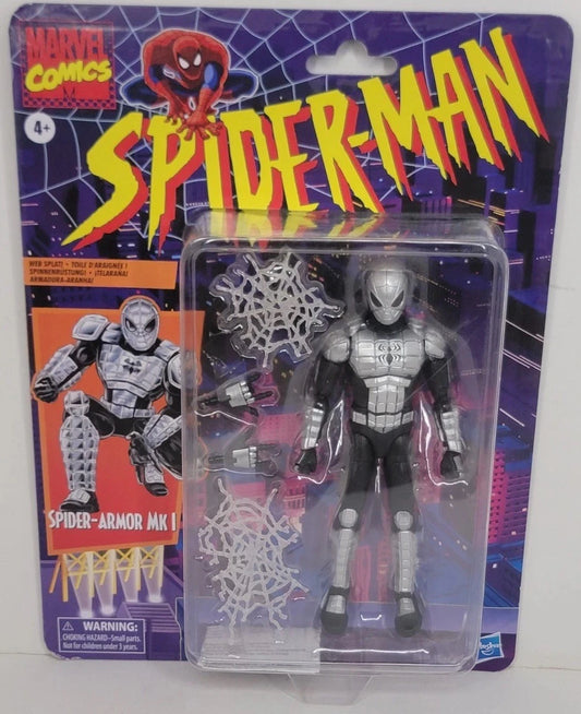 Hasbro Marvel Legends Spider-Man Retro Series Spider-Armor MK 1