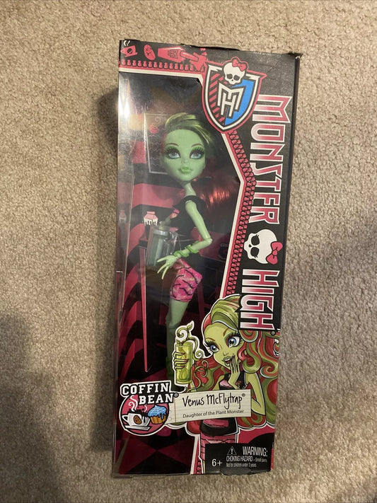 Monster High Coffin Bean Venus McFlytrap 2013 New