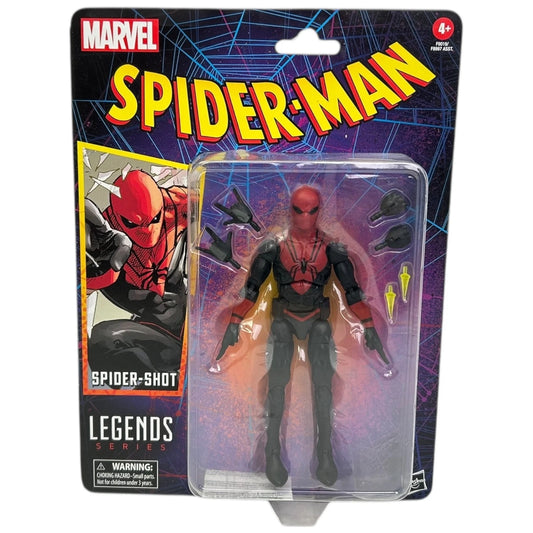 Hasbro Marvel Legends Spider-man Retro Card Spider-Shot