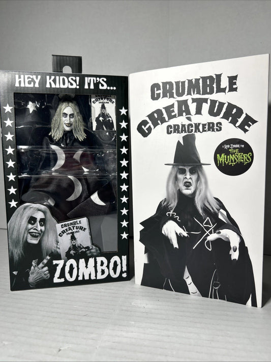 NECA Zombo Munsters Rob Zombie Crumble Creature Crackers 2022 SDCC Exclusive