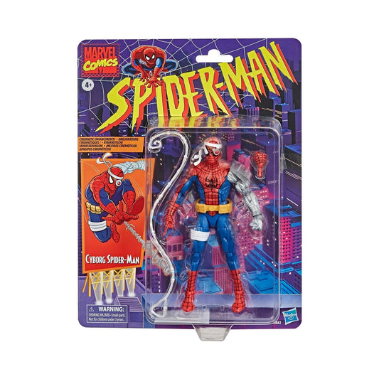 Hasbro Marvel Legends Retro Cyborg Spider-Man Action Figure