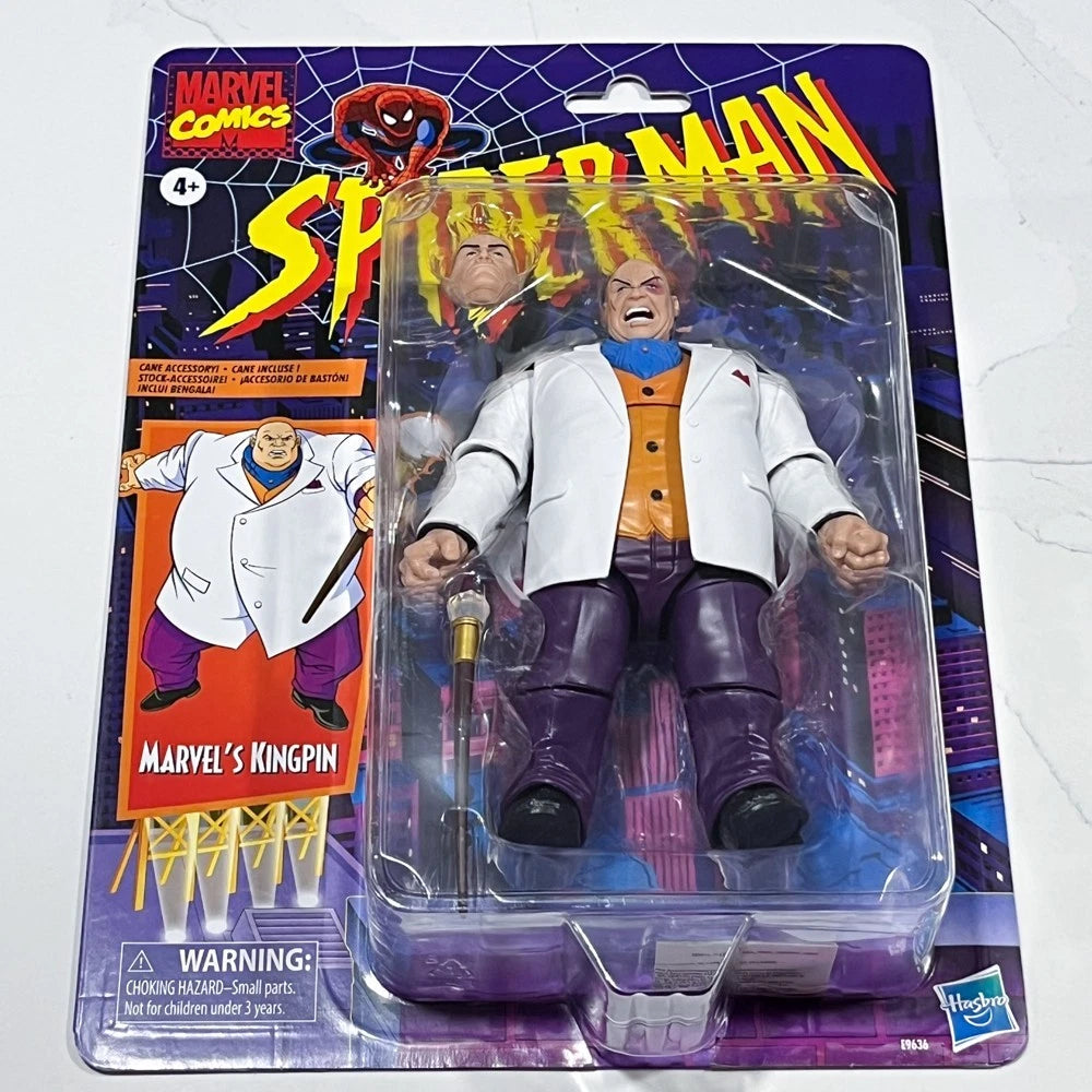 Marvel Legends Kingpin retro Spider Man card