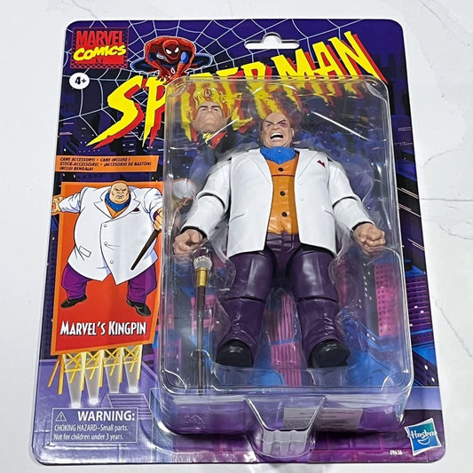 Marvel Legends Kingpin retro Spider Man card