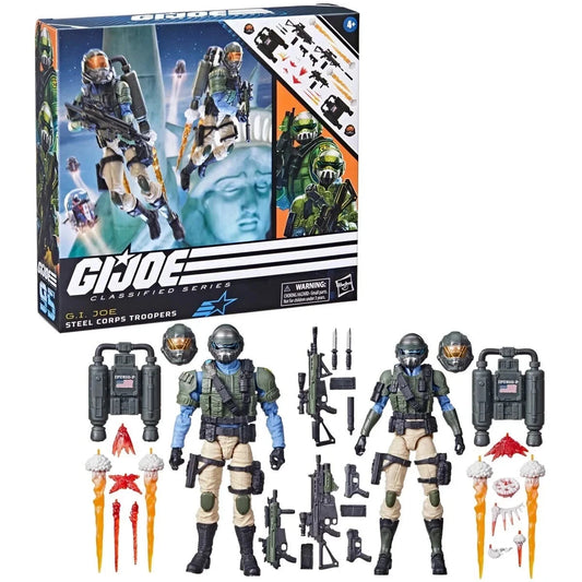 G.I. Joe Classified Series Steel Corps Troopers Action Figure 2 Pack