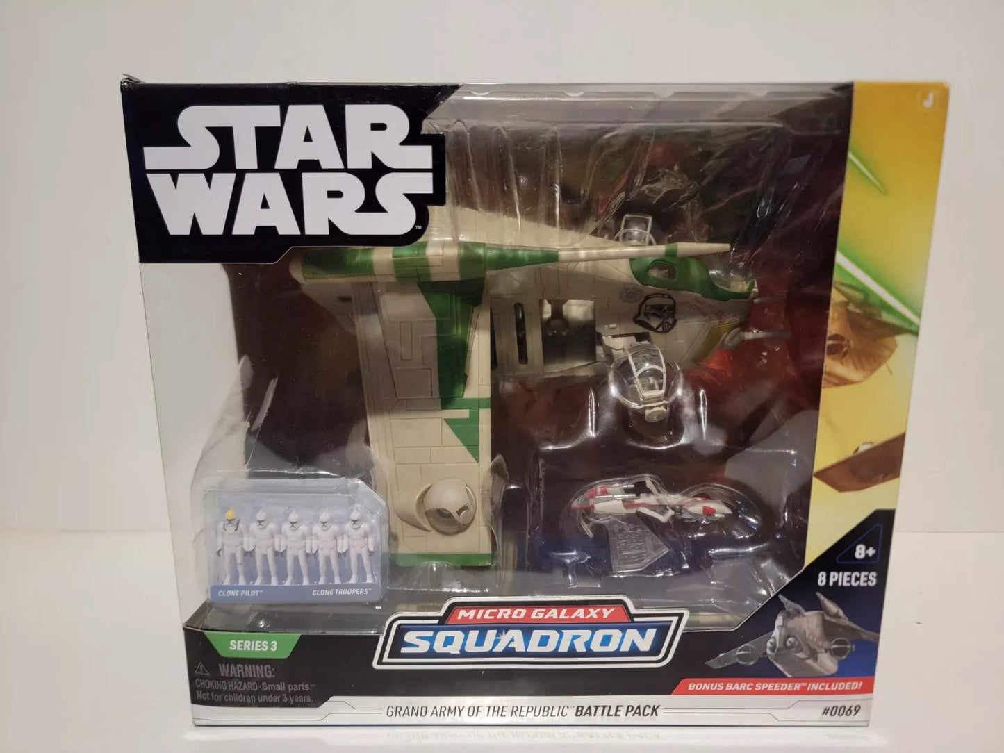 Star Wars Micro Galaxy Squadron Grand Army of the Republic Battle Pack