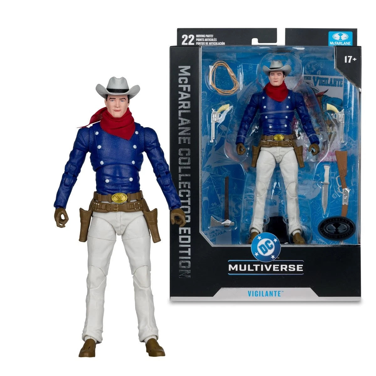 McFarlane DC Multiverse Collector Edition Vigilante Platinum Edition Chase #56