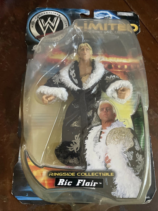WWE Jakks Wrestling Limited Internet Exclusive Edition RINGSIDE Ric Flair Figure