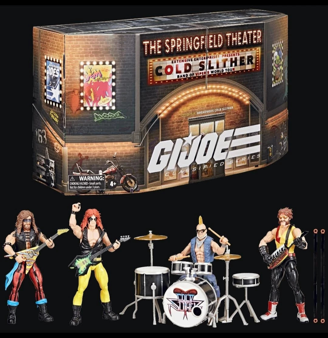 GI Joe Classified Dreadnoks Cold Slither Band Cobra #163