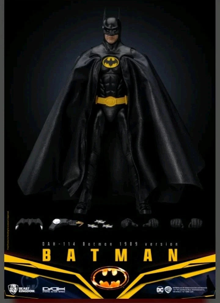Beast Kingdom - Batman 1989: BATMAN (Michael Keaton) Action Figure DAH-114