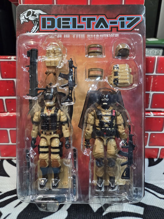 Delta-17 2025 Joefest Exclusive Dester 2 Pack. Thunder Battalion VS Delta Squad