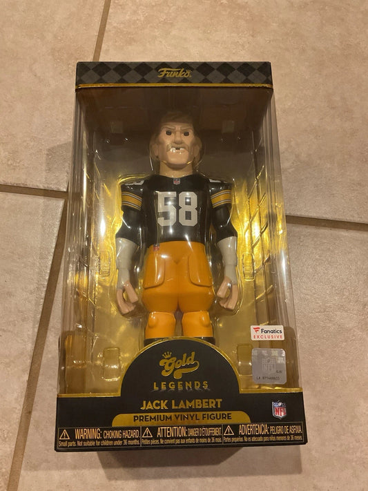 Funko Gold Legends - Jack Lambert Fanatics Exclusive 12" Pittsburgh Steelers