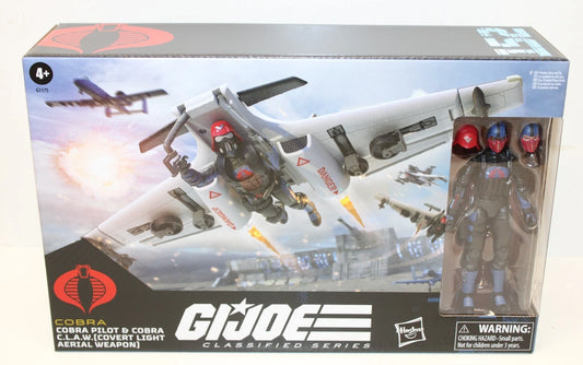 G.I. GI Joe Classified Series #152 Cobra Pilot & C.L.A.W. Claw