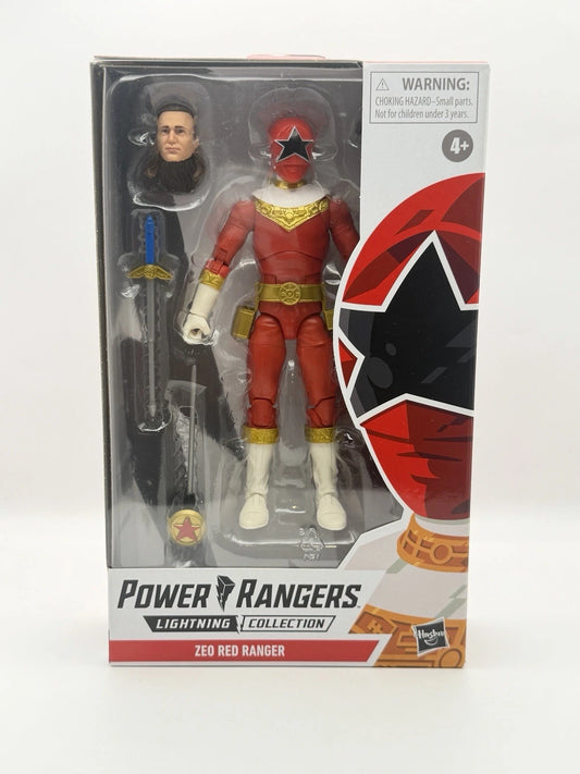 Power Rangers Lightning Collection: Zeo RED Ranger 6" Action Figure