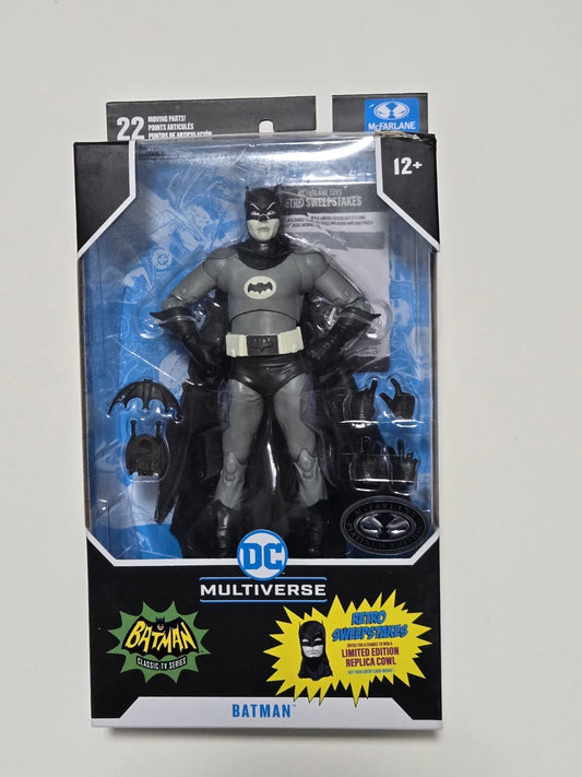 McFarlane Multiverse BATMAN 1966 CLASSIC TV SERIES PLATINUM CHASE Adam West