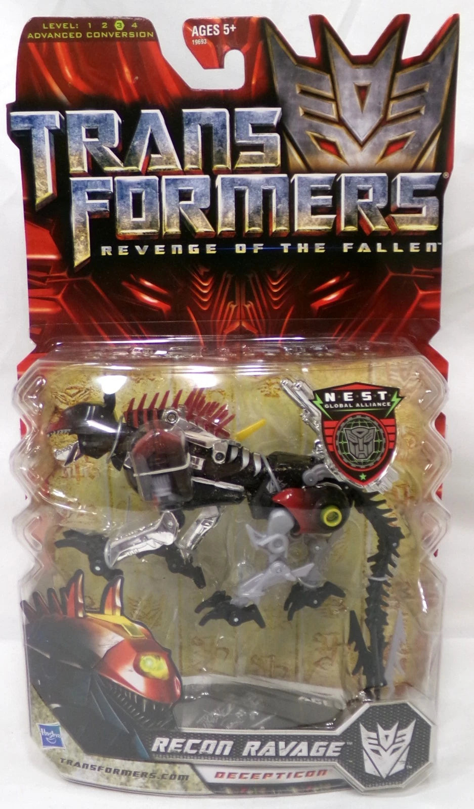 Transformers Revenge of the Fallen Deluxe Recon Ravage NEST