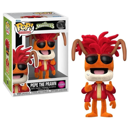 Funko The Muppets - Pepe the Prawn Flocked #1678