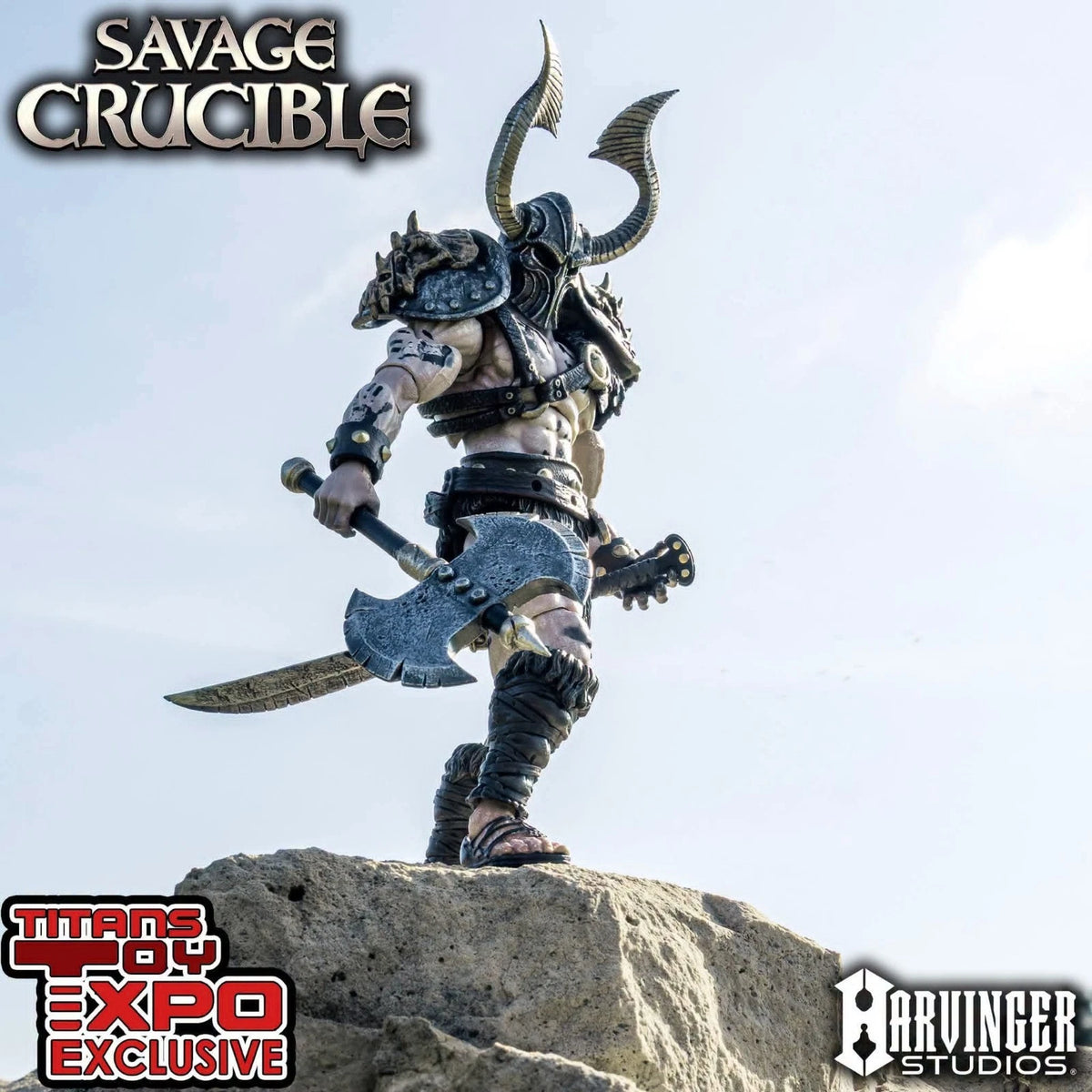 Savage Crucible Black Drevarthi Sentinel 2026 TITANS TOY EXPO EXCLUSIVE