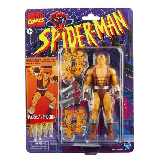 Hasbro Marvel Legends Retro Spider-Man SHOCKER 6”