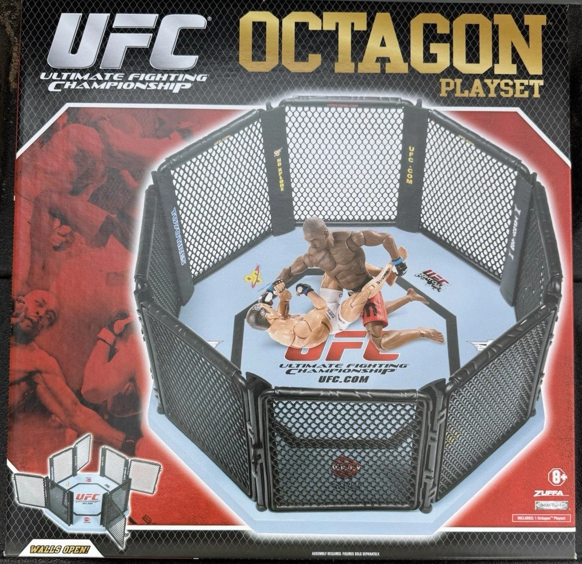UFC Ultimate Fighting Championship OCTAGON Playset Jakks Pacific ...