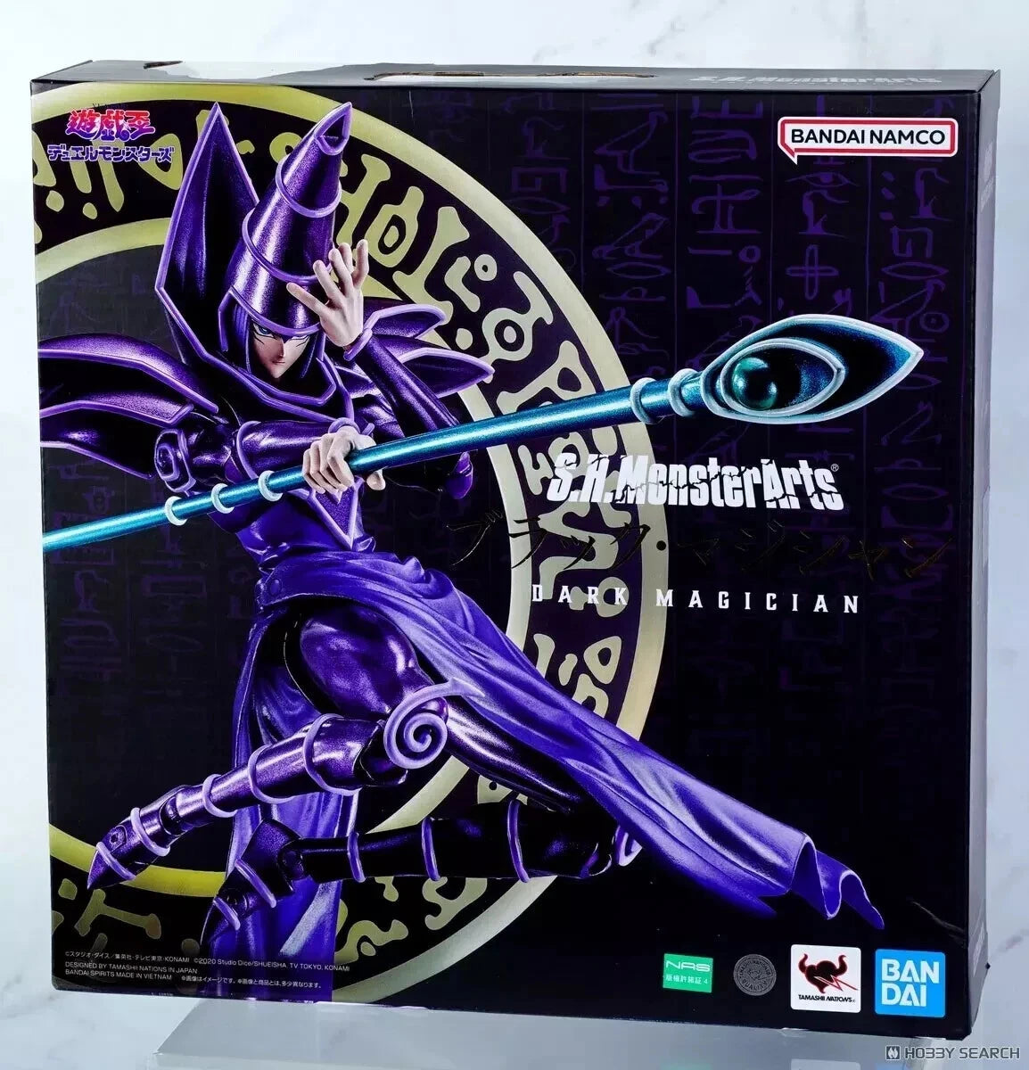 S.H.MonsterArts "Yu-Gi-Oh!" Dark Magician TAMASHII NATIONS