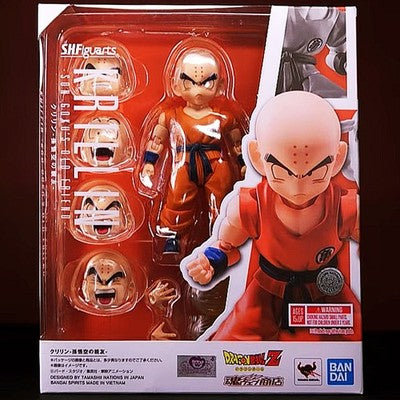 Dragon Ball Z S.H.Figuarts Son Goku's Old Friend Krillin Bandai
