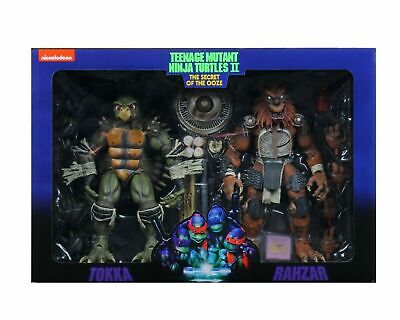 Neca Exclusive TMNT Teenage Mutant Ninja Turtles Movie 7" Tokka & Rahzar