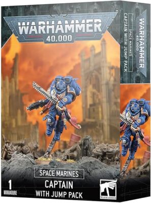 GW Warhammer 40K Space Marines Captain With Jump Pack Single Miniature
