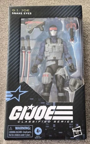 Hasbro Collectibles - G.I. Joe - Classified Series - Snake Eyes G.I. Joe Classified Series Action Figure NEW in Box 165