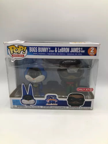 Funko Pop! Space Jam Bugs Bunny and Lebron James 2 pack Special Edition