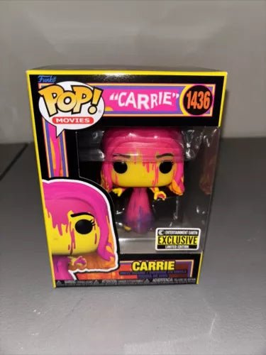 Funko Pop! Carrie Black Light Entertainment Earth Exclusive