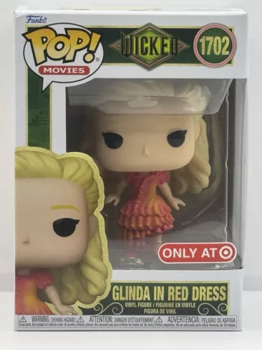 Funko Pop! Movies Wicked Glinda In Red Dress #1702 Target Exclusive