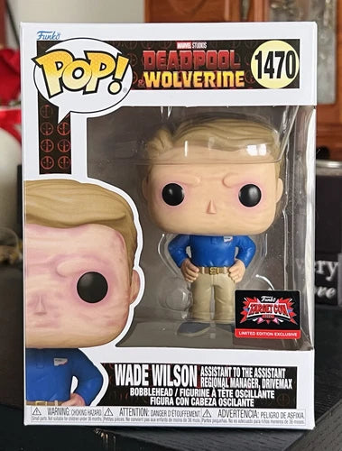Wade Wilson Funko Pop 1470 Deadpool Wolverine Target Con 2025