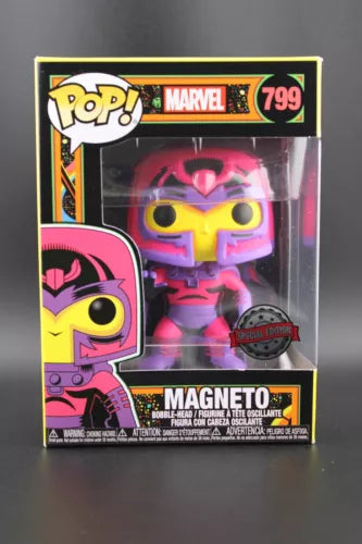 Funko Pop! Marvel MAGNETO (BLACKLIGHT) #799 Target Exclusive 2021
