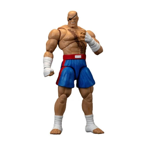 Jada Toys Street Fighter II 7" Sagat Deluxe 1:12 Scale Action Figure
