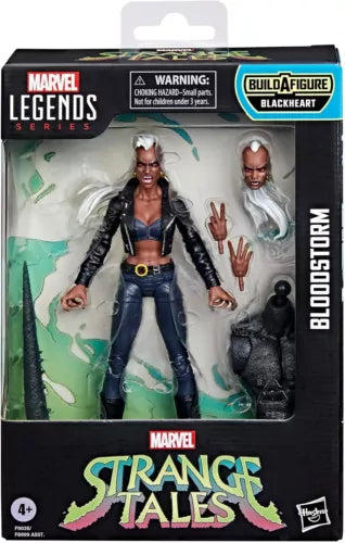 Hasbro Collectibles - Strange Tales - Marvel Legends - Marvel's Bloodstorm Action Figure & Blackheart BAF Piece (Copy)