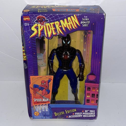 ToyBiz Marvel Spider-Man Deluxe Edition 10" Vintage 1994 Special Color