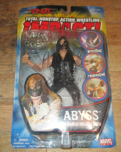 2005 NWA TNA Impact Marvel Abyss Wrestling Figure Series 1 WWE