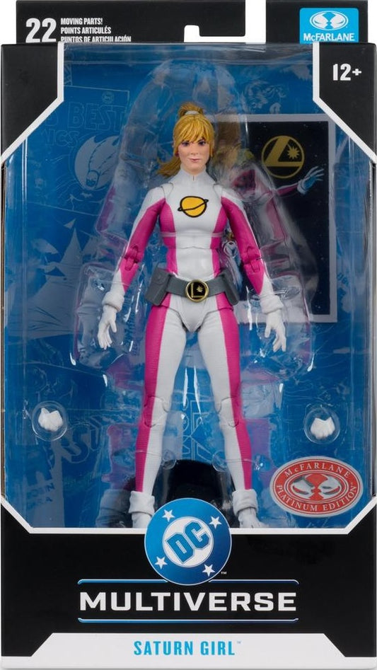 McFarlane DC Multiverse Saturn Girl Aztec lot Action Figure Platinum EDITION