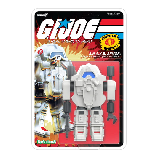 G.I. Joe ReAction+ S.N.A.K.E. Armor (Rock Disguise) Action Figure (Cartoon)