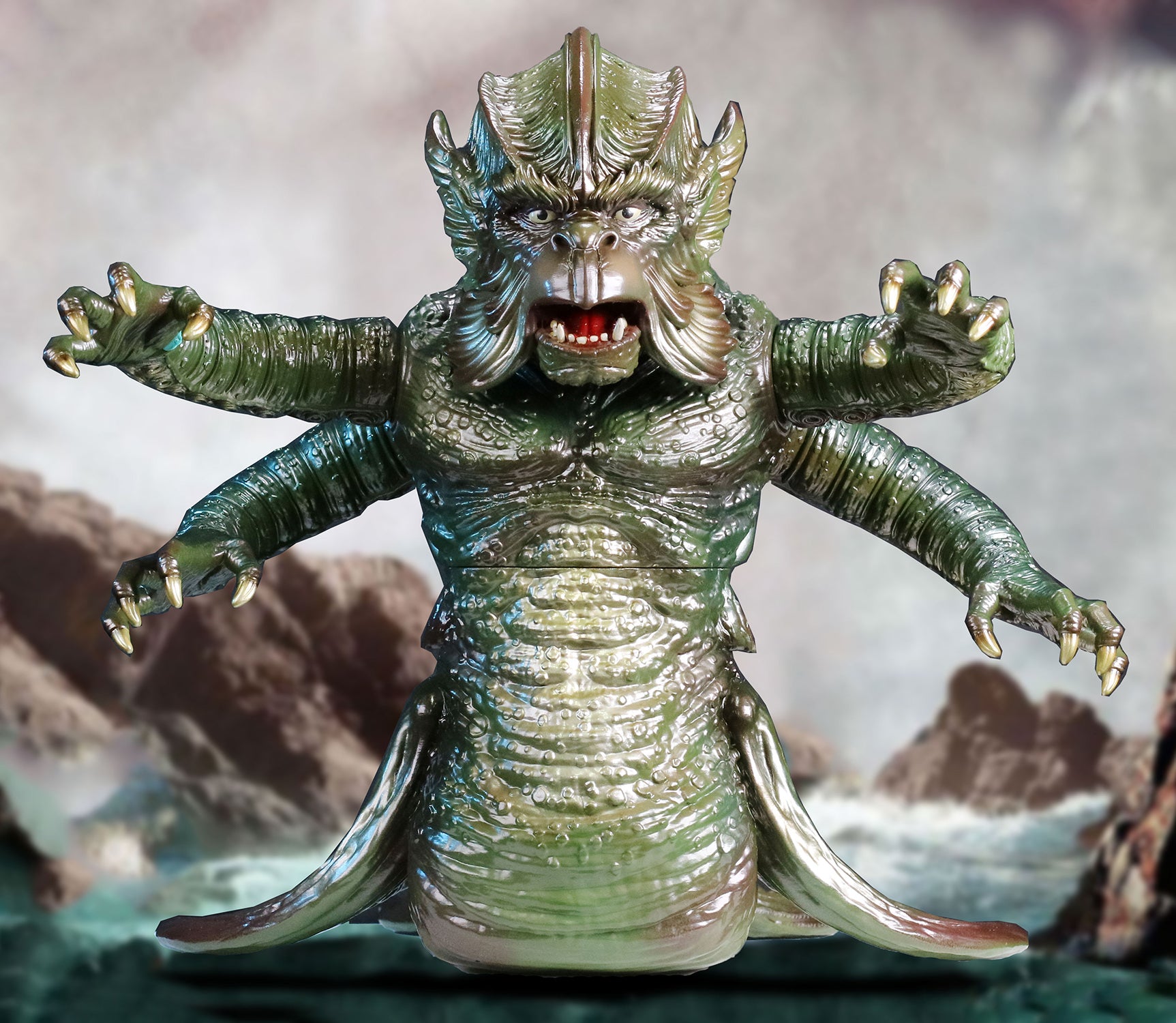 Kraken (Vintage-Stylized) Collectible Figure - Art Sofubi - Ray Harryh ...