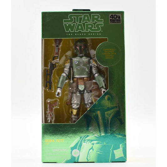 Star Wars Empire Strikes Back Black Series Boba Fett Action Figure [Carbonized Graphite, Metallic]