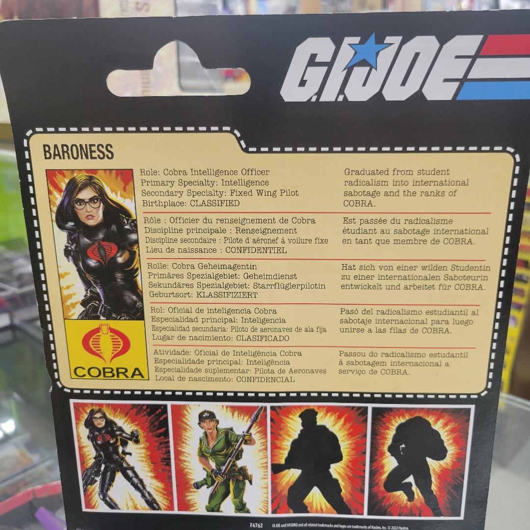 G.I. Joe 6" Classified Series Baroness (Retro)