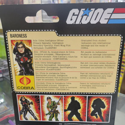 G.I. Joe 6" Classified Series Baroness (Retro)