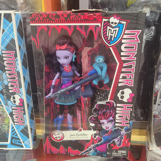 Monster High Doll Jane Boolittle w/Sloth in Box