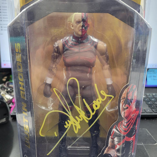 AEW - Dustin Rhodes- Signed